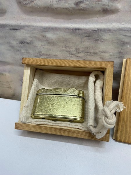 Promise Marka Eskitme Sarı Gold Renk Model Kişiye Özel Çakmak