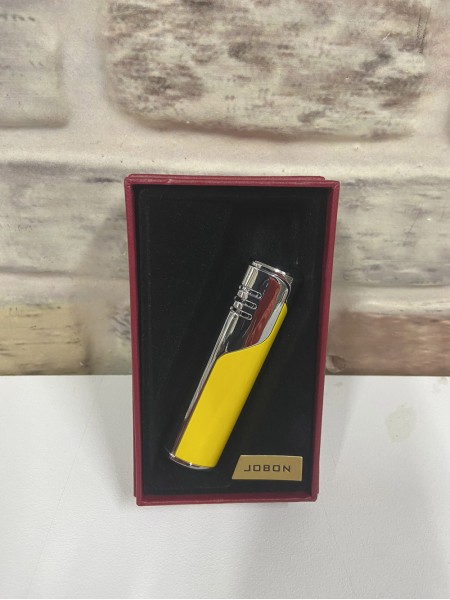 Jobon Marka Sarı Siyah Gazlı Yeni Model İsme Özel Çakmak