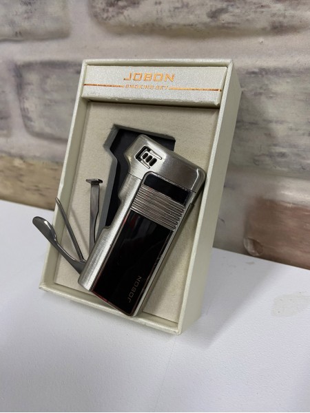 Jobon Marka Siyah Gri Renk Çok Amaçlı İsme Özel Çakmak