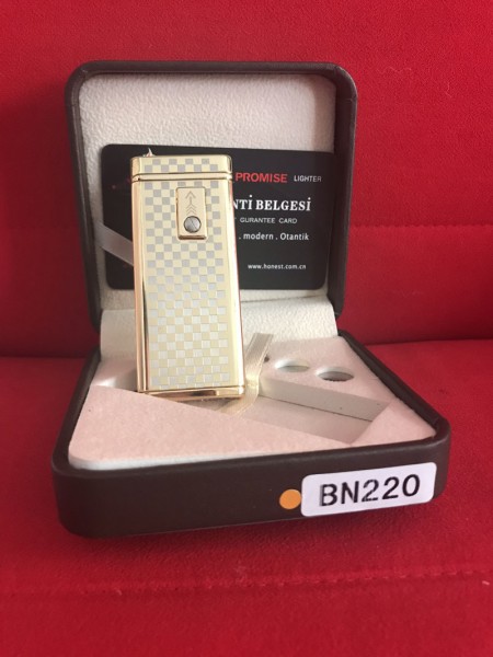 Gazlı Pilli Sarı Gold Model Çakmak