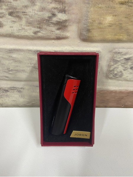 Jobon Marka Kırmızı Siyah Gazlı Yeni Model İsme Özel Çakmak