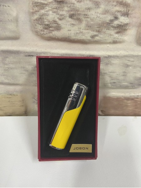 Jobon Marka Sarı Siyah Gazlı Yeni Model İsme Özel Çakmak