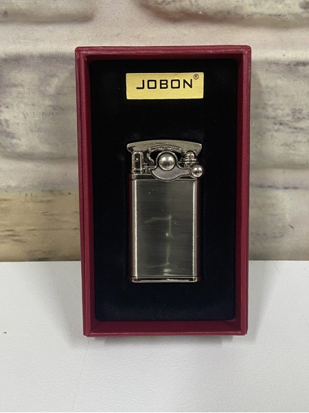 Jobon Marka Gri Renk Özel Yanmalı Model İsme Özel Çakmak